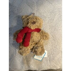 NWT jellycat Bartholomew Bear Decoration 5"